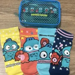 ハンギョドン　スニーカー4足＋ポーチセット