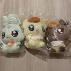 一番くじ　プリキュア　ココ　ナッツ　フラッピ ぬいぐるみ