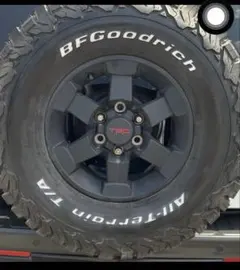 【ハリー様取置き】TOYOTA TRDホイール BFGoodrichセット 5本のサムネイル