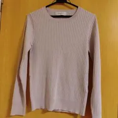 URBAN RESEARCH コンパクトリブニット 色　ラベンダー