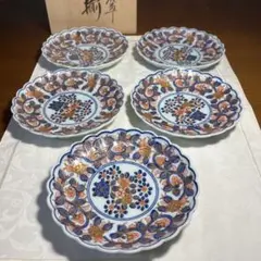 2812 林九郎窯　大皿　5客　27cm 未使用 2812 林九郎窯 大皿 5客 27cm 未使用 2812 林九郎窯 大皿 5