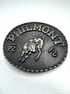 Philmont Scout Ranch ベルトバックル 牛
