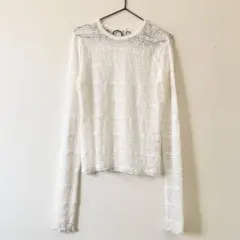 IENA 25SS Flowerストレッチレース プルオーバーのサムネイル