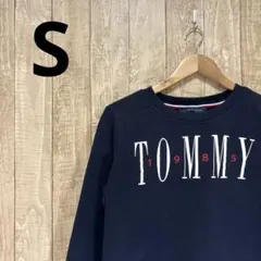 TOMMY 古着　スウェット　トレーナー　アメカジ　1985 ネイビー