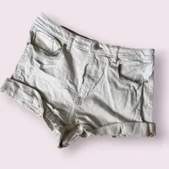 Wild Fable ハイウエスト ロールアップ デニムショートパンツ 10