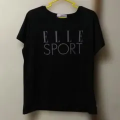 ELLE SPORT ブラック Tシャツ XLのサムネイル