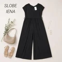 定価11000円 SLOBE IENA カシュクール　オールインワン　ブラックのサムネイル