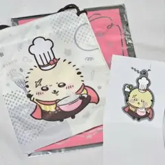 ちいかわ ココス ラッコ ラバーキーホルダー 巾着 2点セット