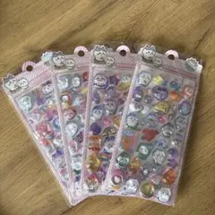 ちいかわ ボンボンシールぷくぷく 立体 3D ウォーターシール 4枚セット