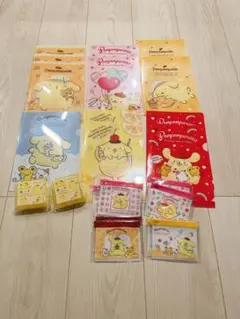 セブンイレブン限定 폼폼푸린 小物ケース クリアファイル セット