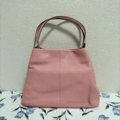 COACH ピンクレザーショルダーバッグ 未使用