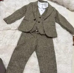 ベビー・キッズ　セレモニースーツ　3点セット　スーツ　入園卒園　七五三