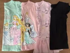プリンセスデザイン Tシャツセット 110-120