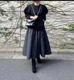 Cygne シーニュ アメスリラメニット ブラック 完売 cygne 新品　今期 knit | Cygne