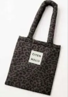 CITEN　レオパード柄　トートバッグ　オトナミューズ3月号付録