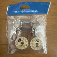 東京ディズニーリゾート キーチェーン ミッキー＆ミニー ペア