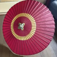 番傘 　昭和レトロ 　ビンテージ 70年代 昭和レトロ ビンテージ 民芸品 和傘 番傘 踊り小道具 舞