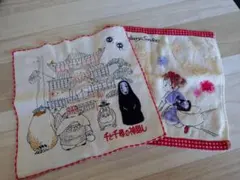 ジブリ ミニタオル 2枚セット 千と千尋の神隠し 魔女の宅急便