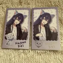 長尾景わんにゃんdays vol.2 チェキ風カード