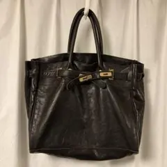 K様 専用★美品★sita parantica レザートートバッグ（黒）Lサイズ