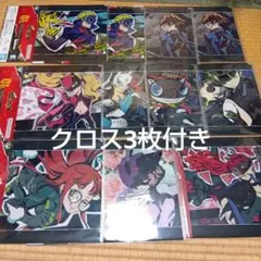 一番くじ　ペルソナ5　 Ｈ賞クリアファイル＆ステッカーコレクション　クロス3枚