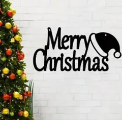 【在庫処分】ウオールアート57 クリスマス　インテリア雑貨　ガーデニング雑貨
