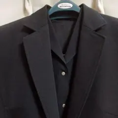 ブラックシングルボタンジャケット　二点セット礼服　喪服　冠婚葬祭