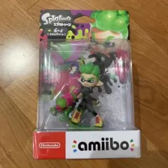 翌発送⭐️新品 amiibo アミーボ スプラトゥーン ボーイ ネオングリーン