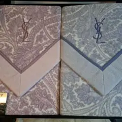 【新品未使用品】イヴ・サンローラン　ニューマイヤー毛布2枚セット　西川産業 イヴサンローラン 毛布 イヴサンローラン/ニューマイヤー毛布