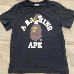 激レア 110cm A BATHING APE スヌーピー コラボTシャツ