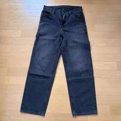 UNIQLO JEANS グレーストレートデニムパンツ　28inch