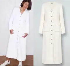 お値下可能★　極美品　279,400円　マディソンブルー 　ツイードコートドレスのサムネイル