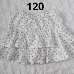 花柄フリルスカート ショートパンツ付き