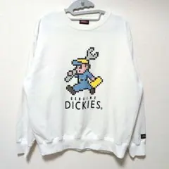 Dickies ピクセルアート スウェット トレーナーMサイズ 作業員のサムネイル