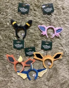 ポケパークカントー ブイズ カチューシャキーホルダー9点セット - メルカリ