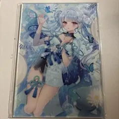 j*n様 手描きイラスト色紙・創作 オリジナル着物 女の子和風美少女平安