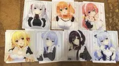 ハミクリ　コラボカフェ限定　雪景シキ　アクリルパネル　宇都宮つみれ先生サイン入り ハミクリ コラボカフェ限定 雪景シキ アクリルパネル 宇都宮つみれ先生