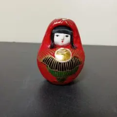 福岡 博多張子 姫だるま 女だるま縁起物 郷土玩具 民芸品 昭和レトロ