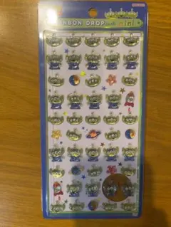 エイリアンキャラクター ボンボンドロップシール