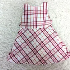 BURBERRY LONDON チェック柄 ノースリーブワンピース　100cmのサムネイル