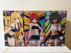 GLITTER&GLAMOURS ToLOVEるフィギュア 3セット