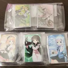 ごちうさとボカロのZIPPO 5個セット