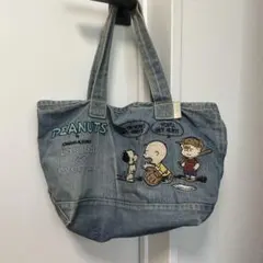 PEANUTS デニムトートバッグ