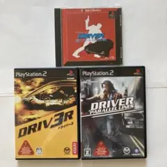PS DRIVER 〜潜入!カーチェイス大作戦〜、PS2 DRIV3R等計3本