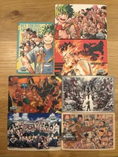 ヒロアカ　原画展　マグネットステッカー　7枚まとめ売り