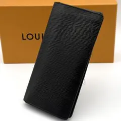 ルイ ヴィトン エピ ポルトフォイユ ブラザ ブラック長財布 黒