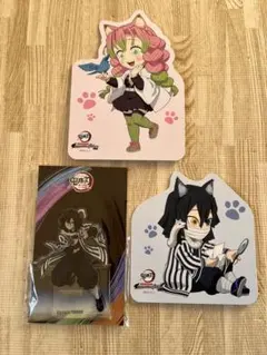 月*夢様 鬼滅の刃 伊黒小芭内 甘露寺蜜璃 アクリルスタンド