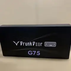 新品DrunkDeer G75 ラピッドトリガーキーボード eスポーツゲーミング