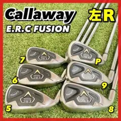 Callaway - ☆Callaway アイアンセット☆E・R・C FUSION キャロウェイERC ERC Fusion キャロウェイ(Callaway) レディースアイアンセット