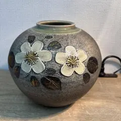 信楽焼 大壺 花器 水盤 美術工芸品
